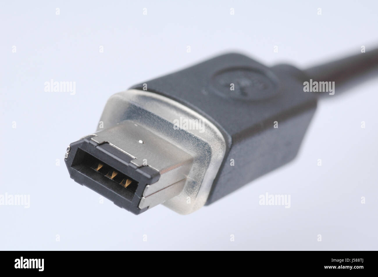 blauen Glanz erstrahlt hell lucent leichte heitere leuchtende Makro Nahaufnahme Makro Stockfoto