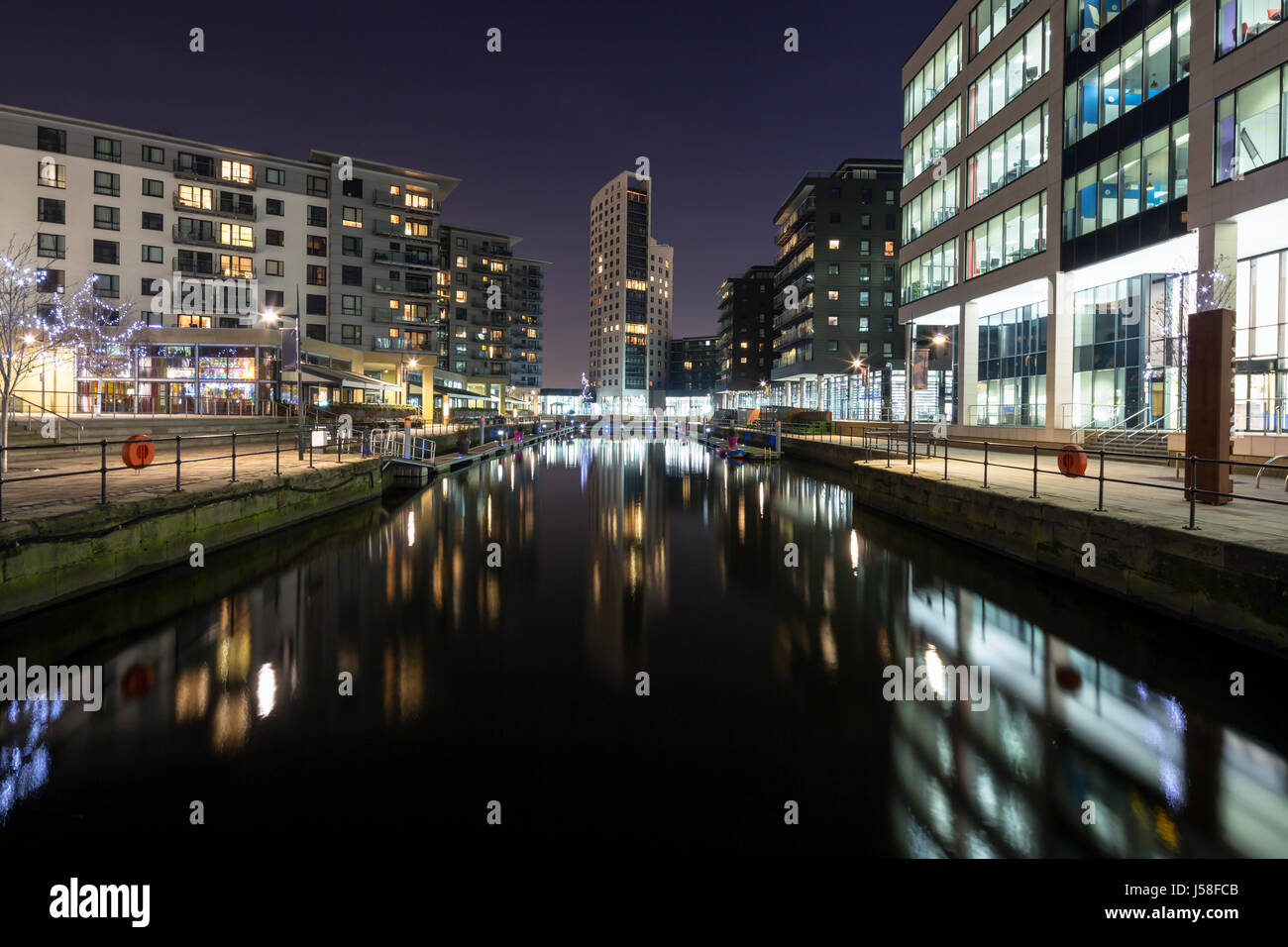 Leeds Dock, Leeds Stockfoto