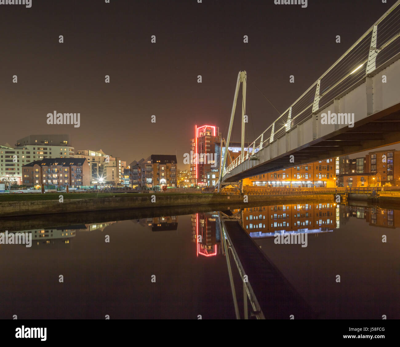 Leeds Dock, Leeds Stockfoto