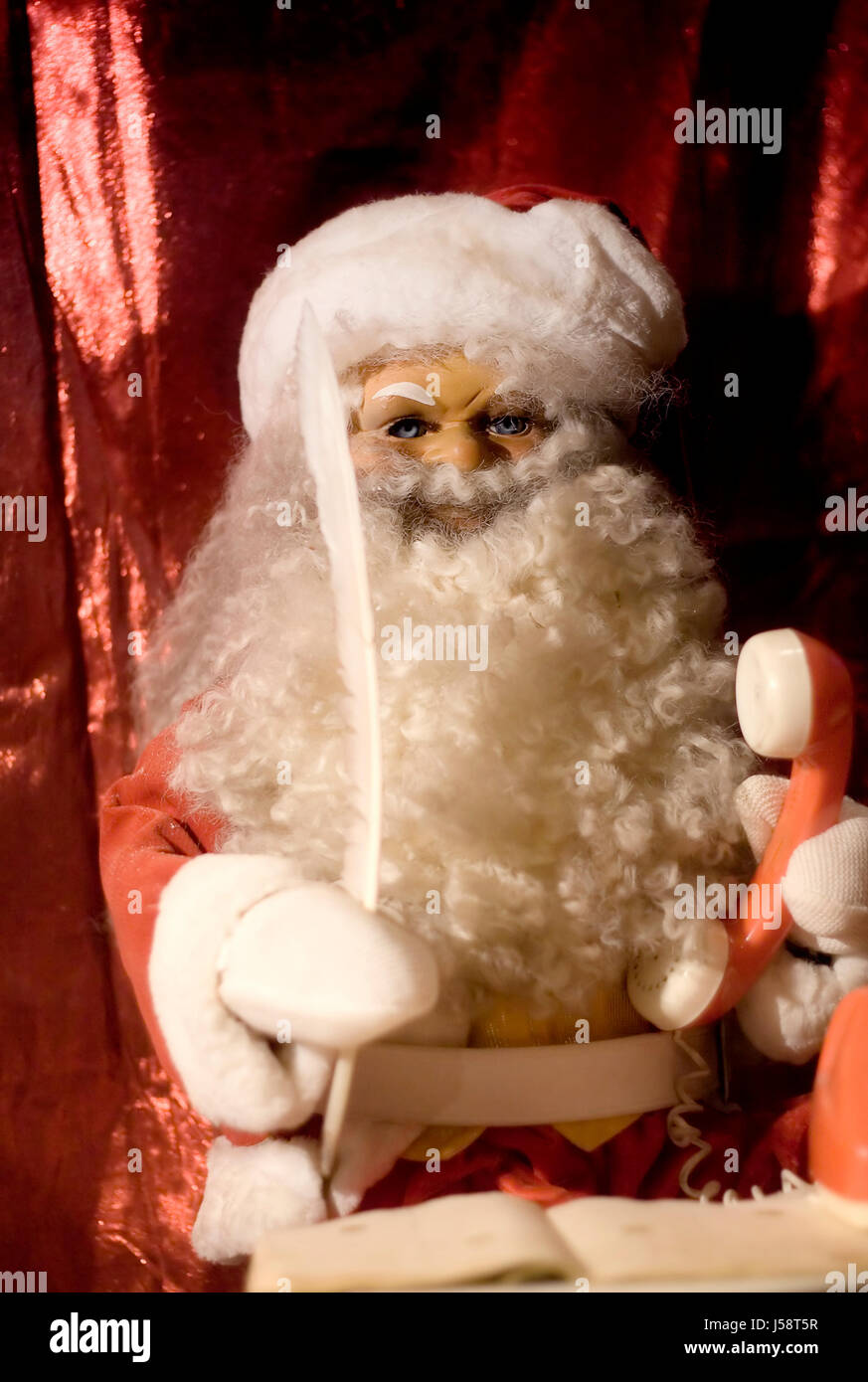 Santa Claus i-a Stockfoto