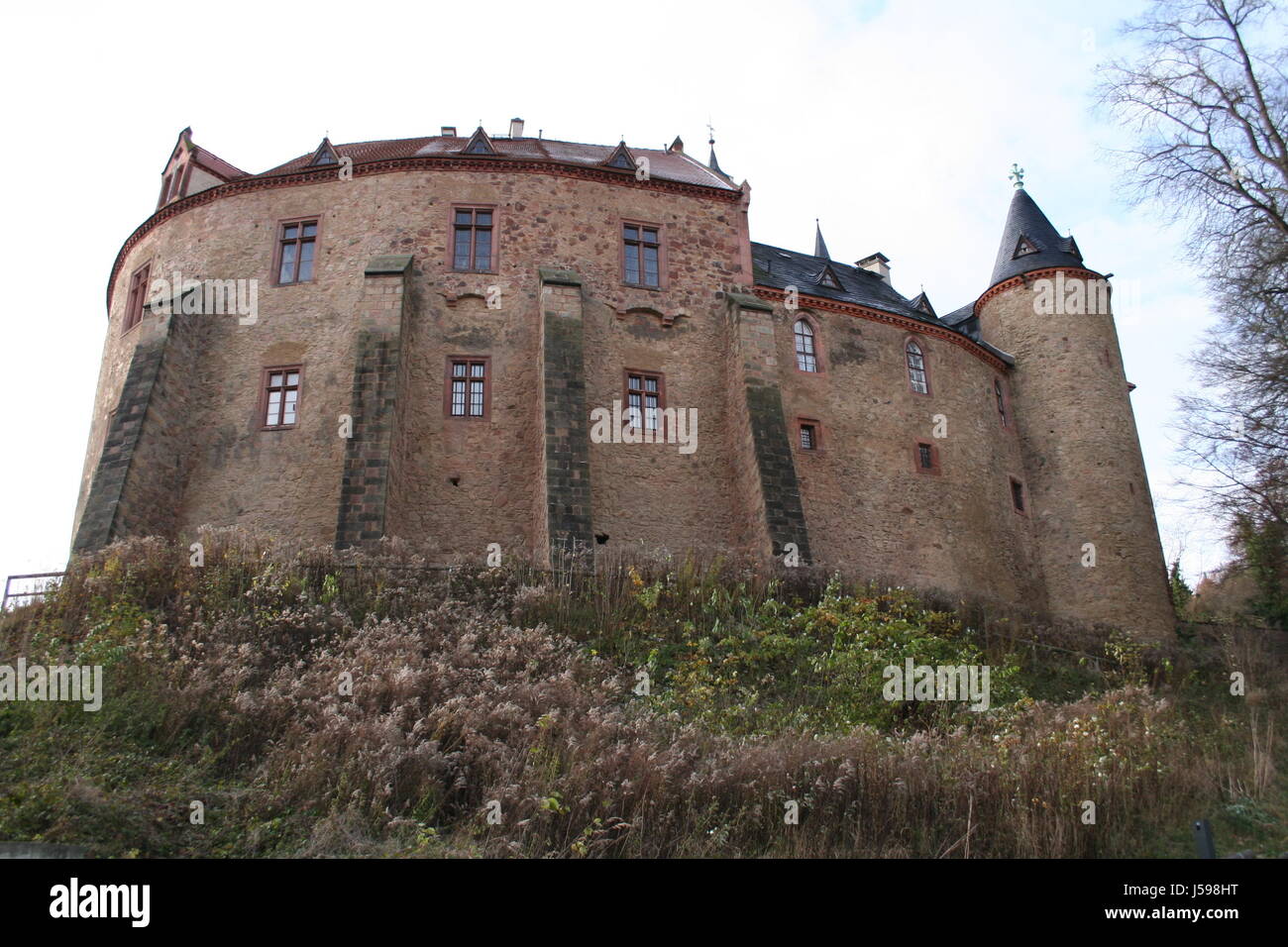 Ritter Burg Kriebstein ii Stockfoto