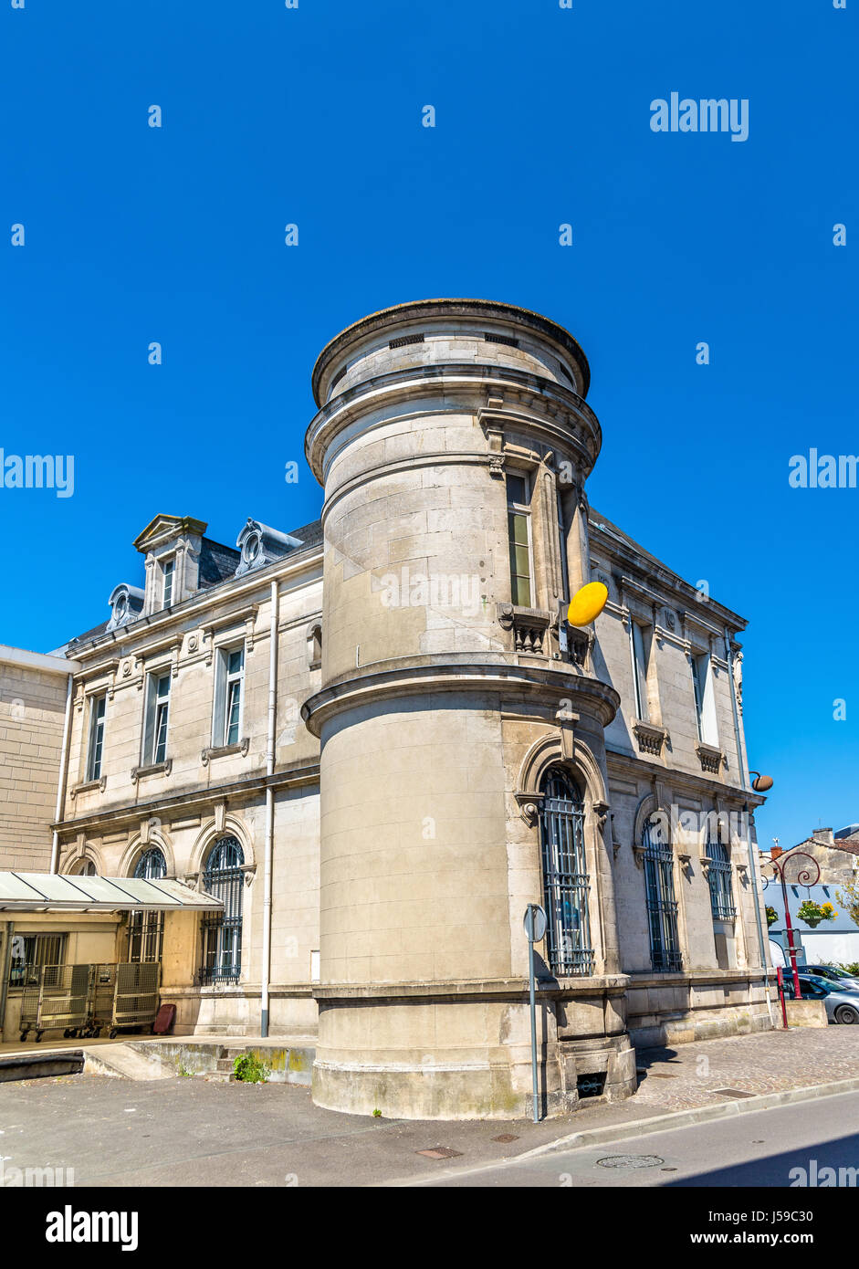 Postamt in Cognac, einer Stadt in Frankreich Stockfoto