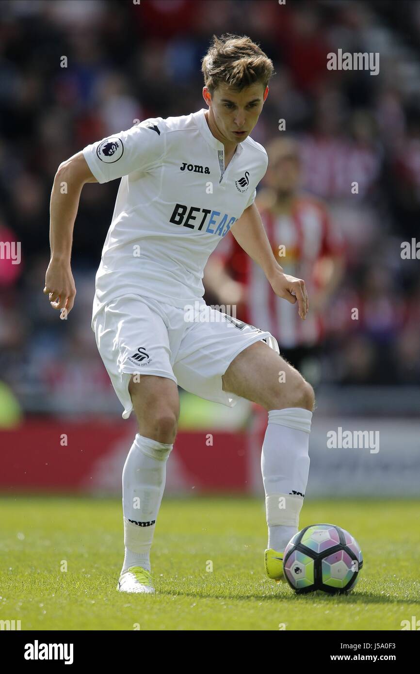 TOM CARROLL SWANSEA CITY FC Stockfoto
