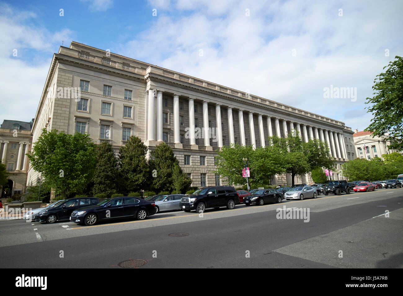 IRS Internal Revenue Service Hauptsitz Washington DC USA Stockfoto