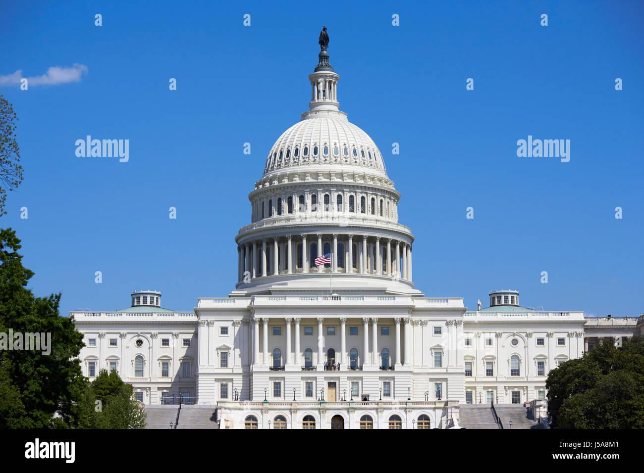 US-Kapitol in Washington DC USA Stockfoto