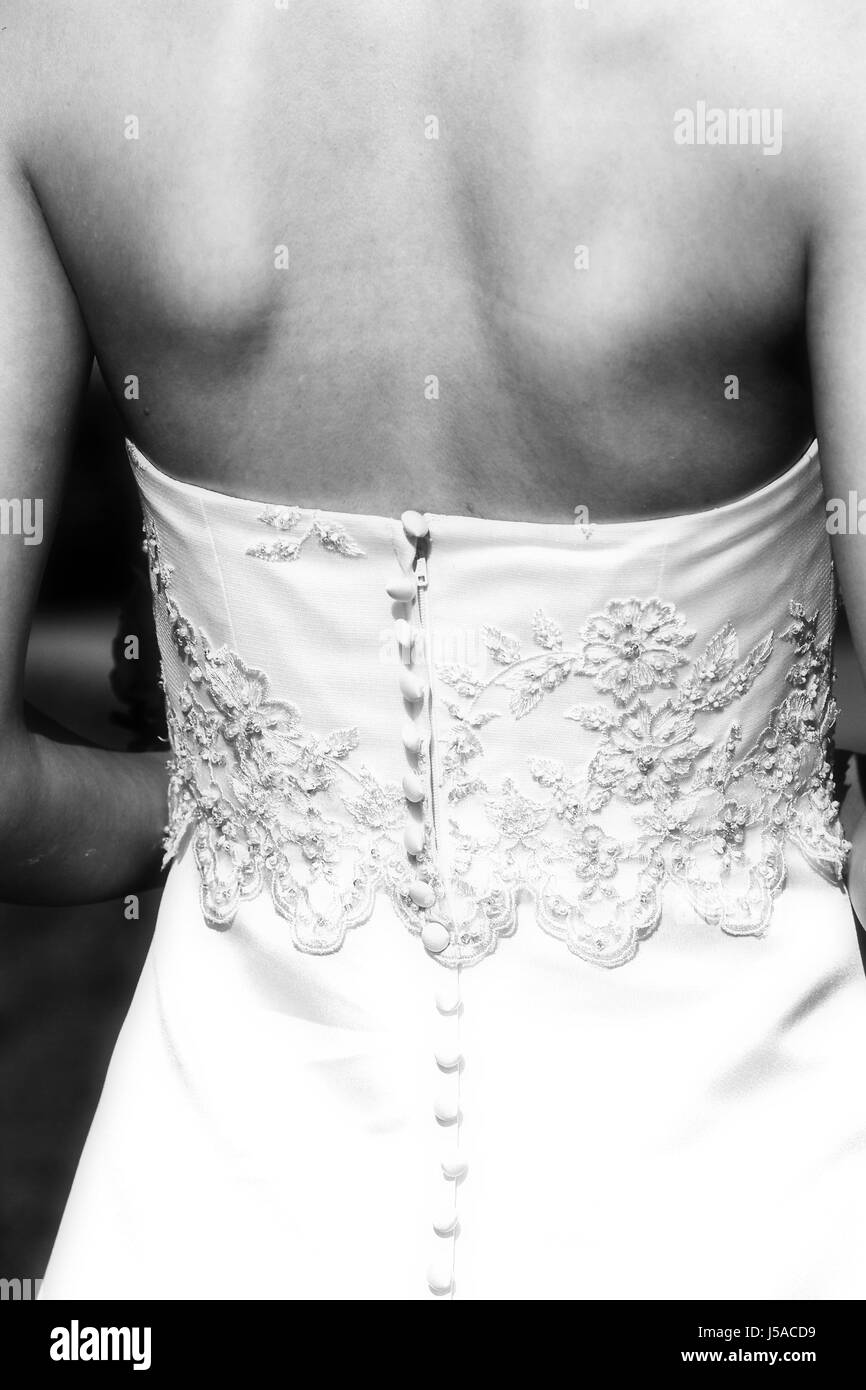 Frau Detail Mode Gefühl Hochzeit Heirat Hochzeit Zeremonie Hochzeit Stockfoto