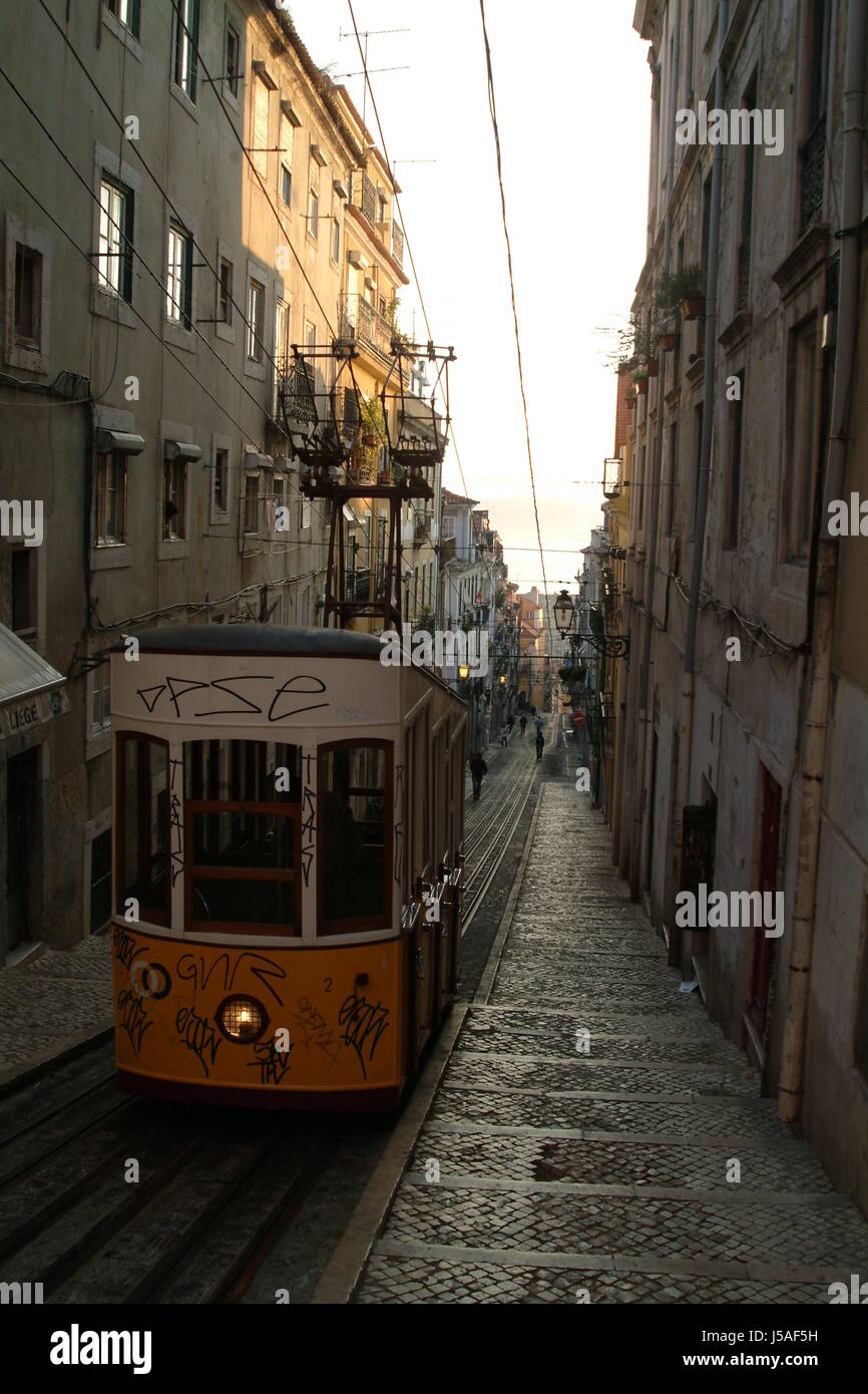 Elevador da Bica 1 Stockfoto