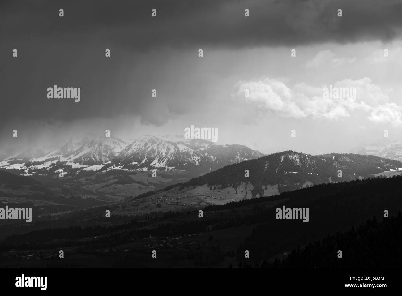 Pfänderbahn, Pfänder Bei Bregenz am Bodensee Stockfoto