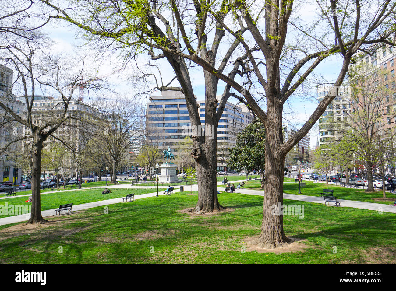 Mc Pherson Square Washington - WASHINGTON D.C. - COLUMBIA Stockfoto