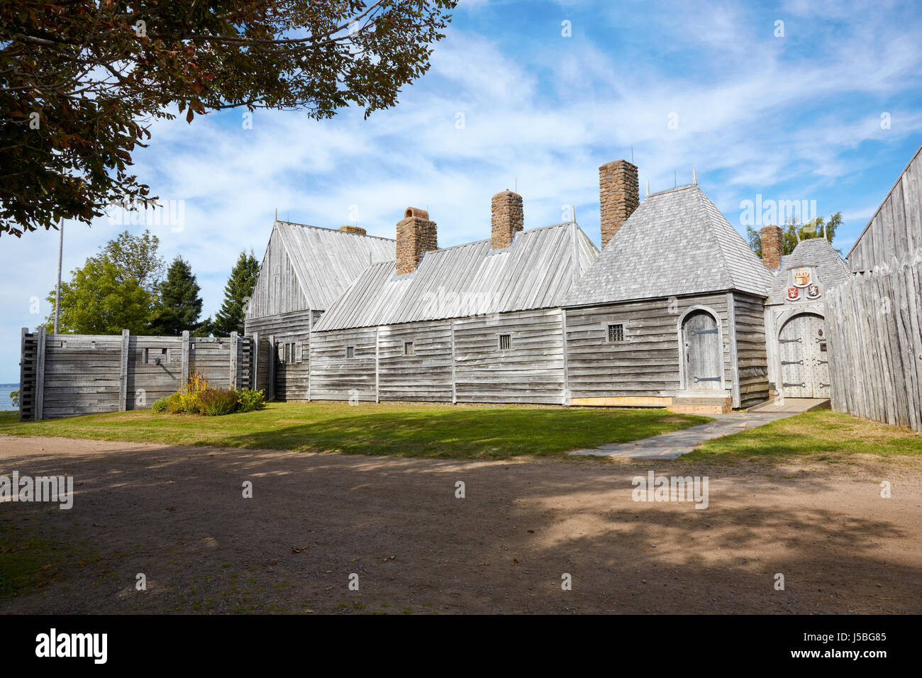 Port-Royal National Historic Site, Port Royal, Nova Scotia Stockfoto