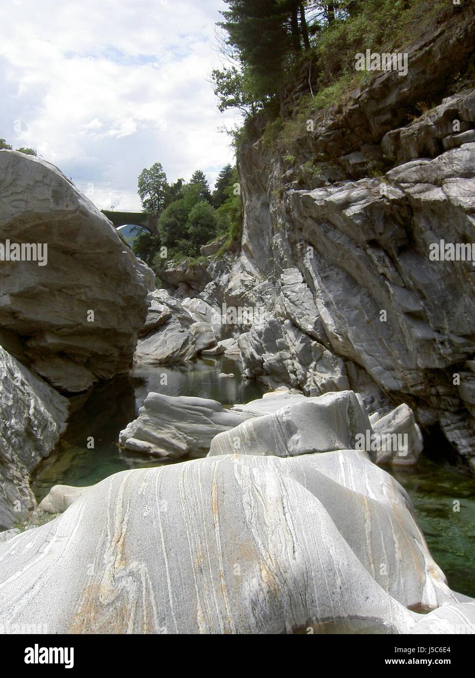 Ponte brolla Stockfoto