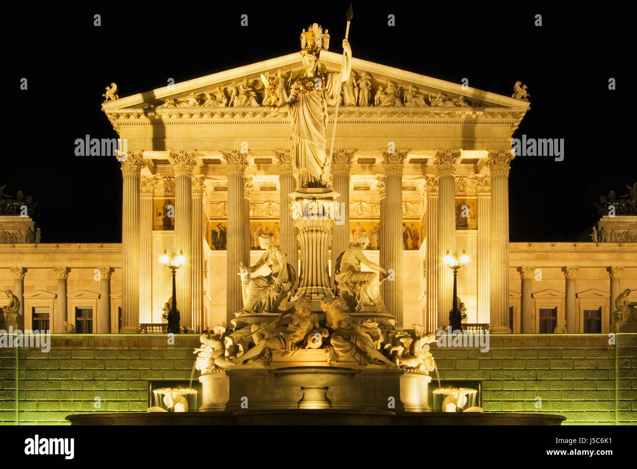 parliament2, Wien Stockfoto