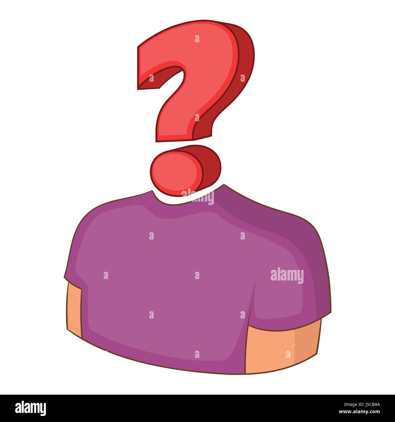 Keine Arbeit-Symbol. Cartoon-Illustration der keine Arbeit Vektor Icon für web Stock Vektor