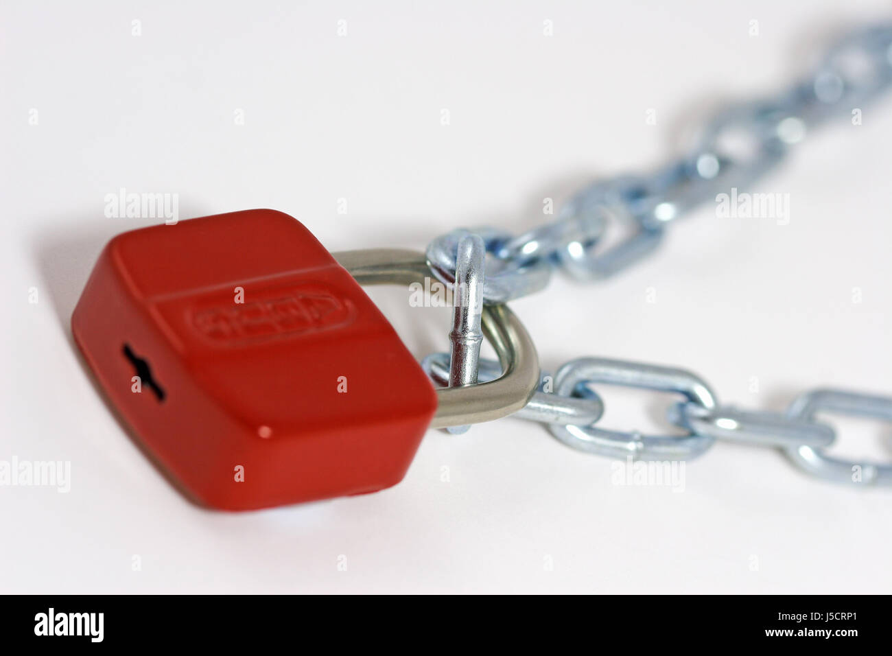 Zeichen Signalkette Sperre geschlossen gesicherte sperren sich Verbot