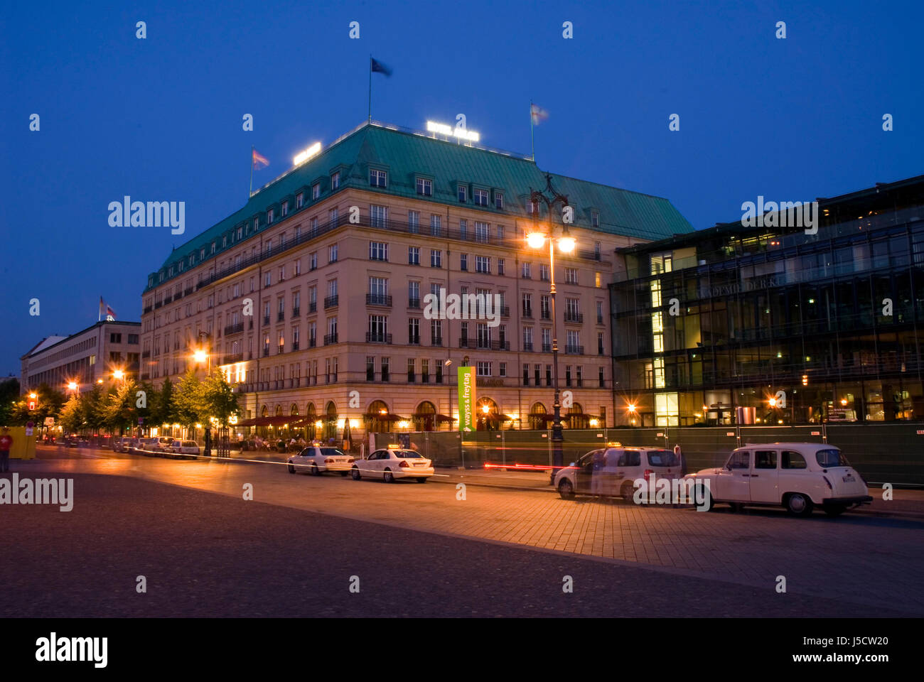 Hotel Adlon Kempinski, berlin Stockfoto