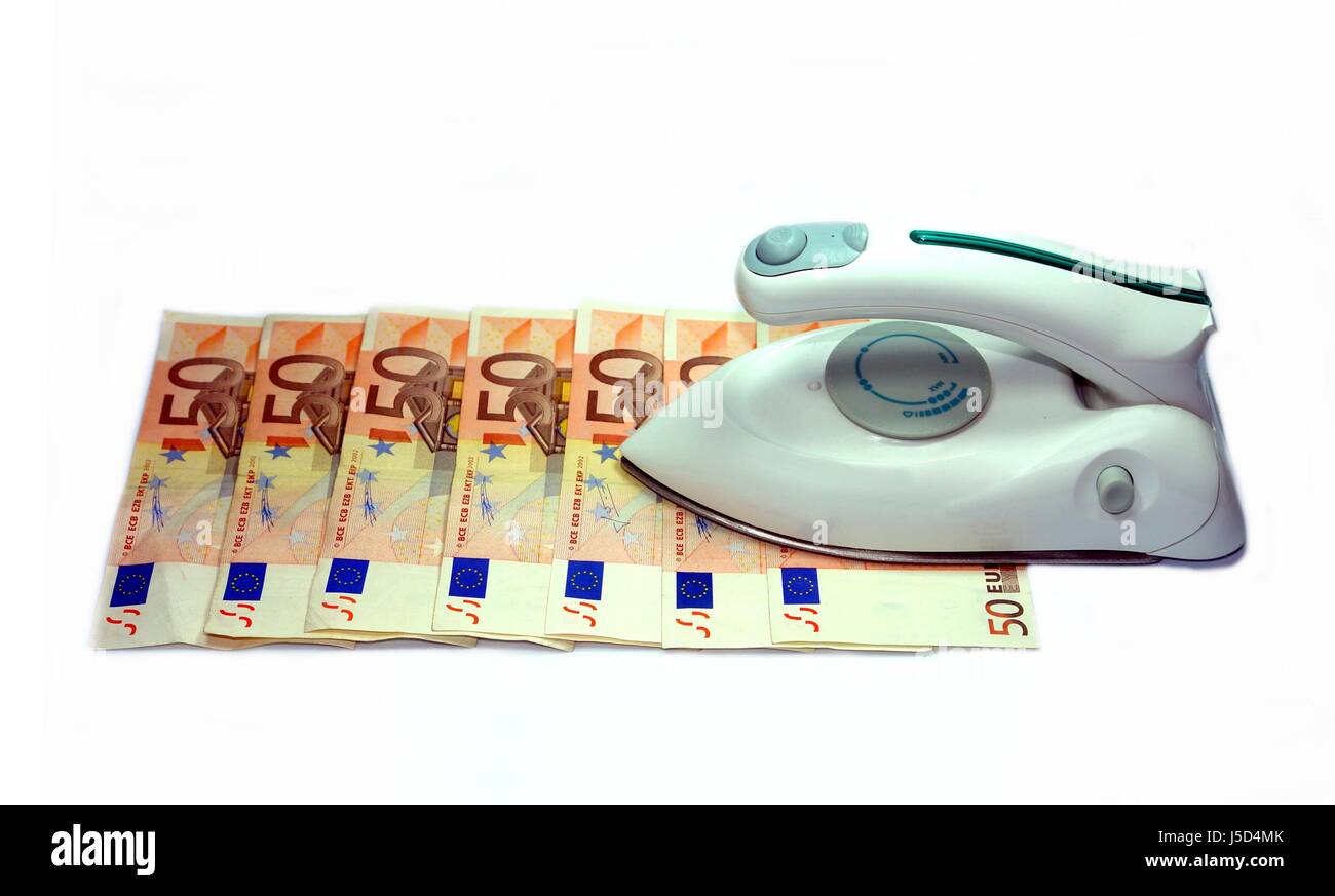 Bank Kreditinstitut Zahlen Verbrauch Euro Währung Europa inflation Stockfoto