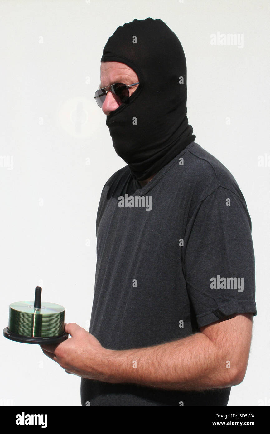 Musik anonyme Raub rauben computing Stack Daten Informationen Substratums Fakten Stockfoto