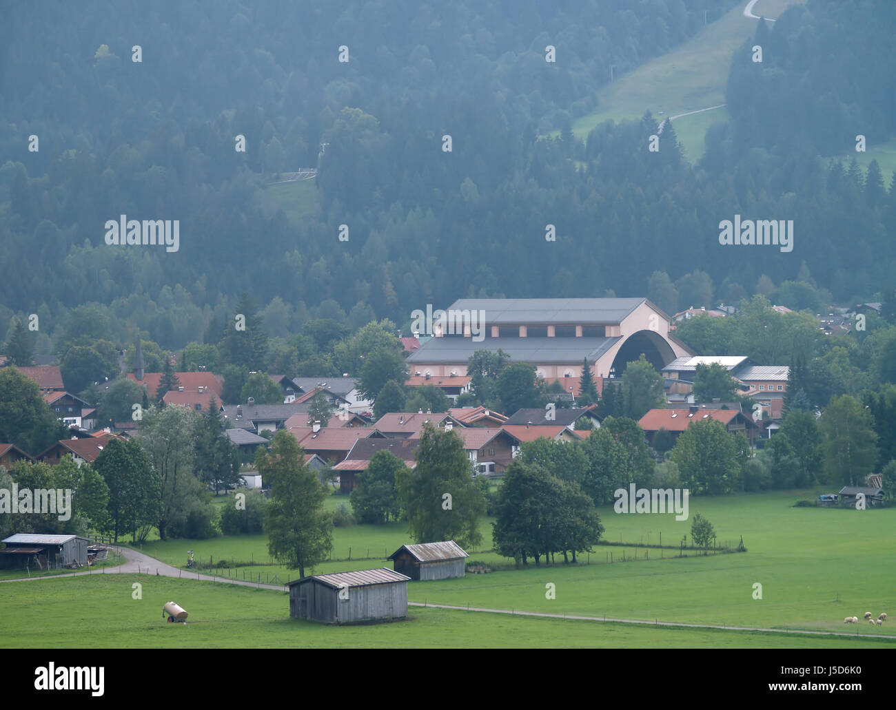 Oberammergauer Passionsspiele Stockfoto