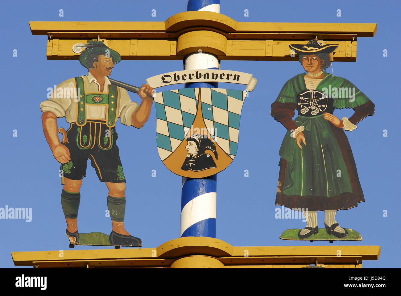 Oberbayern Stockfoto