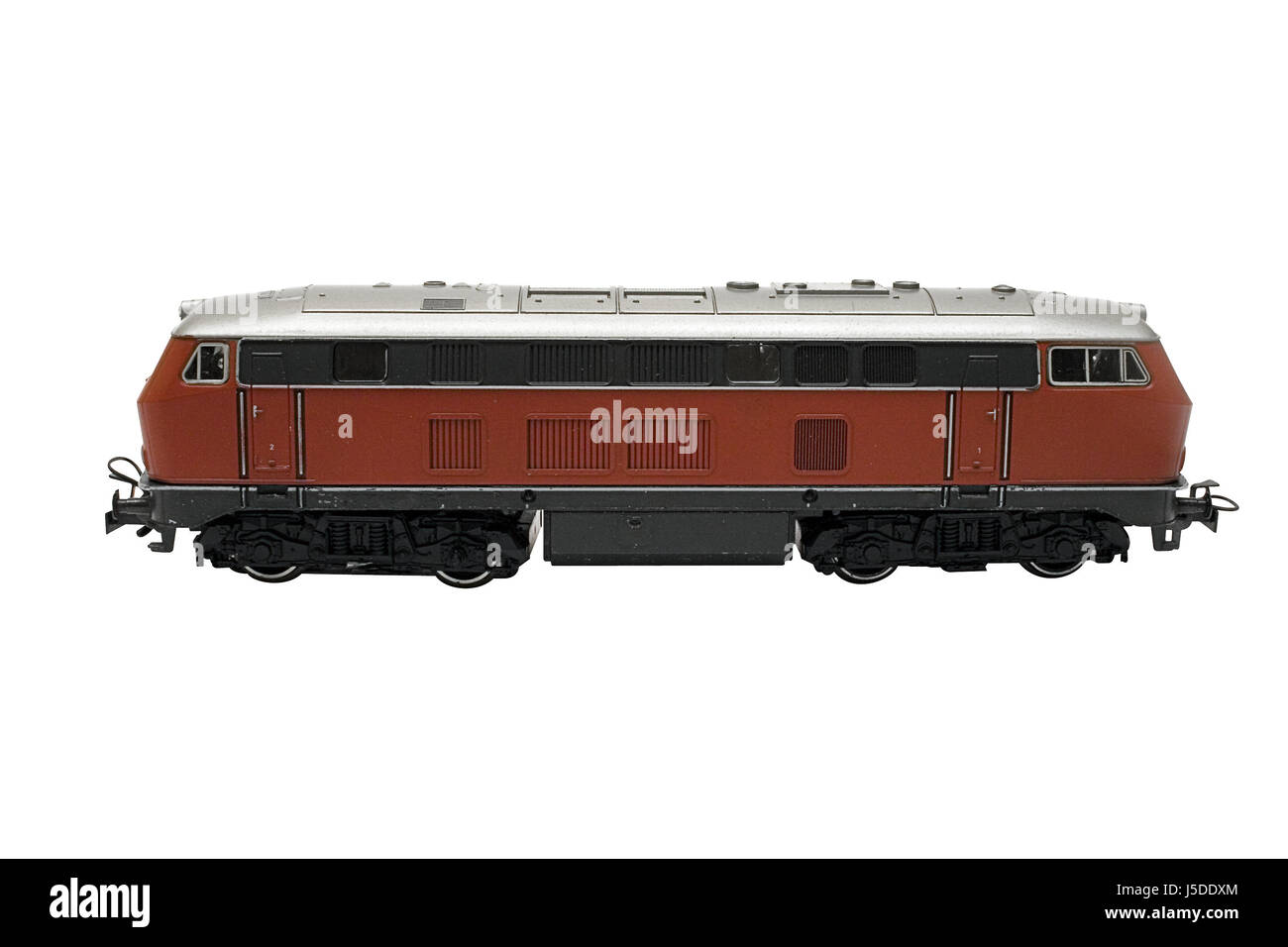 Modell-Eisenbahn-Waggon Stockfoto