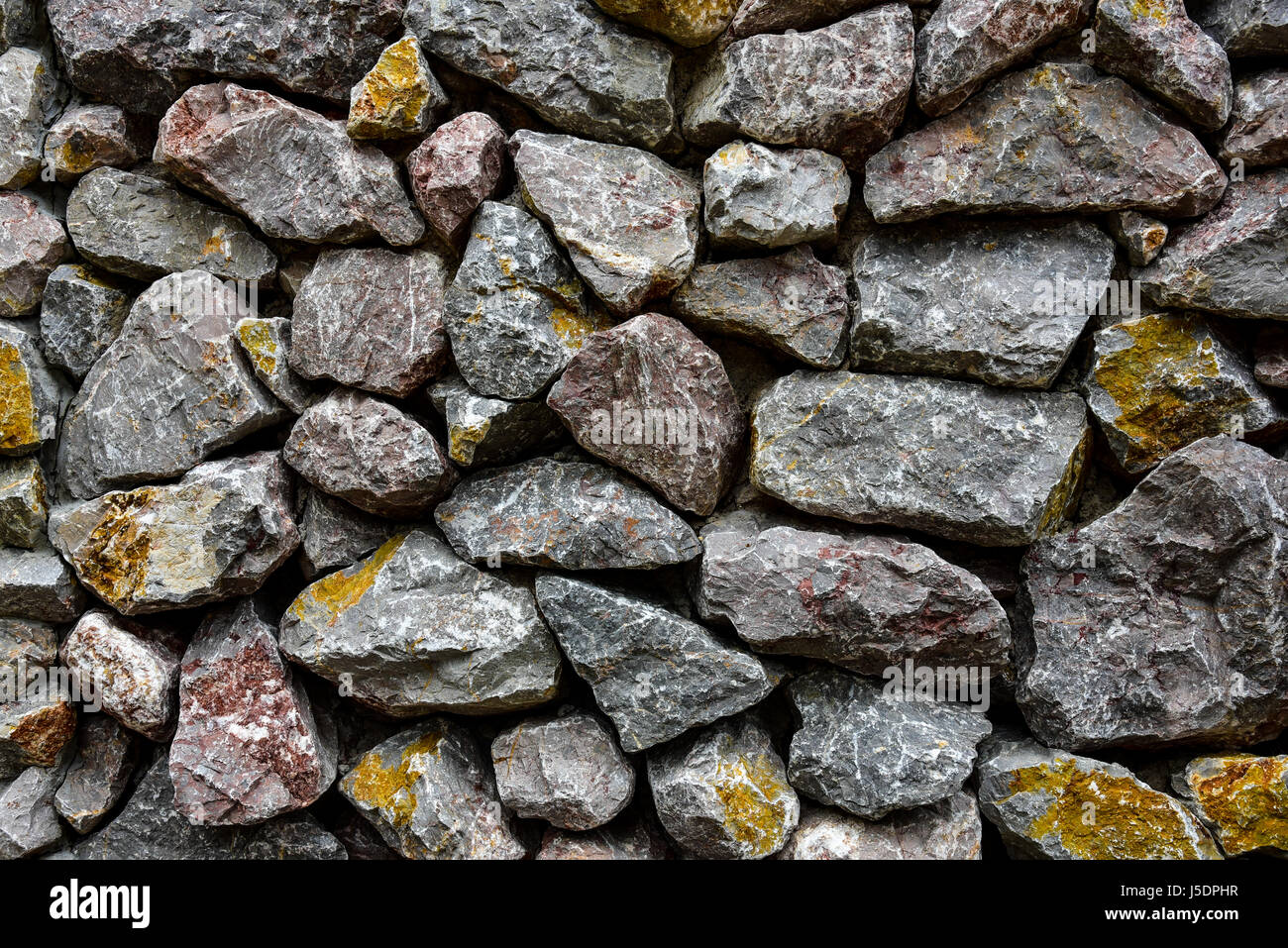 Stein auf dem Boden Textur Hintergrund Stockfoto