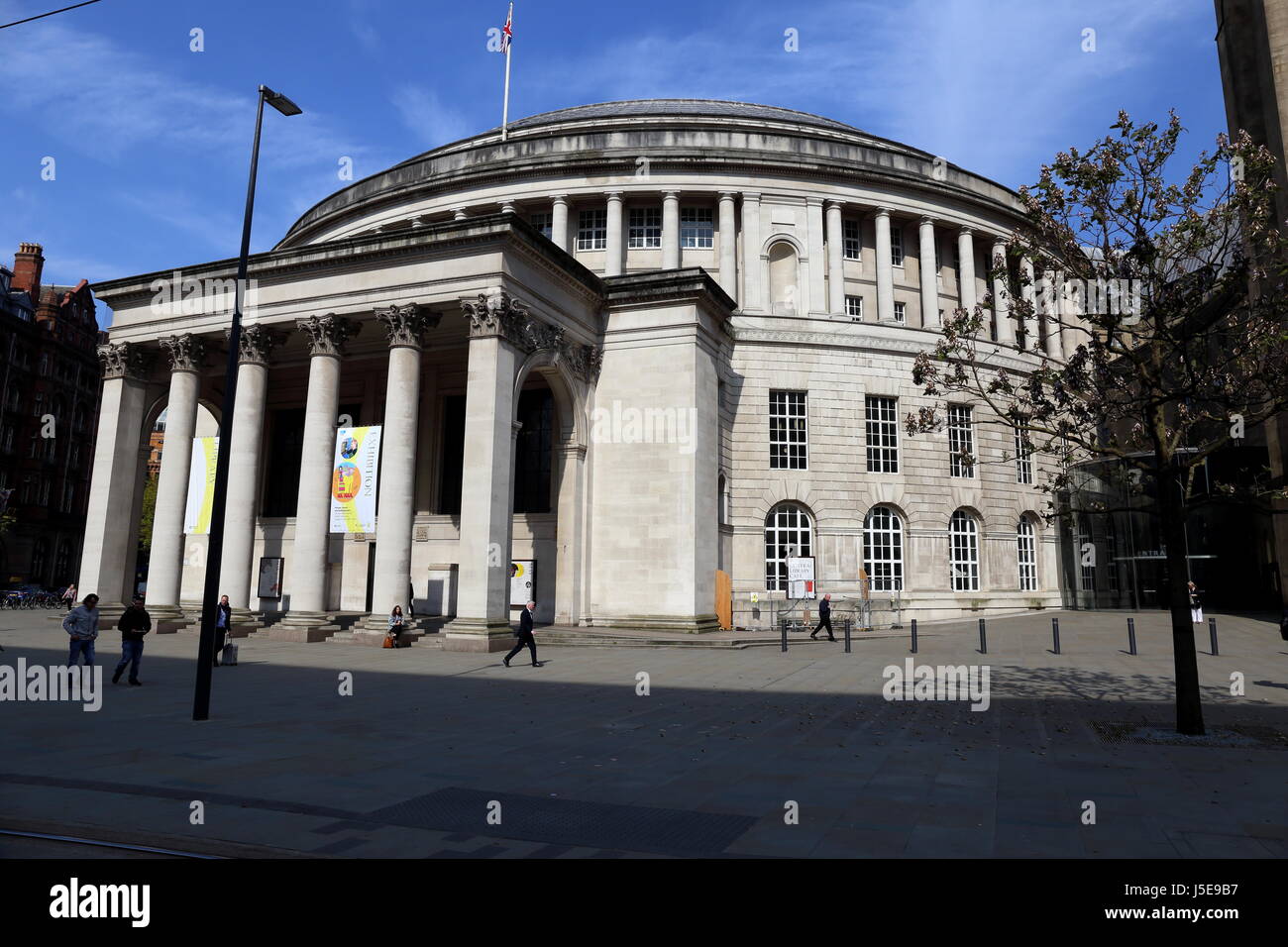 Die legendären Central Library in Manchester, UK. Stockfoto