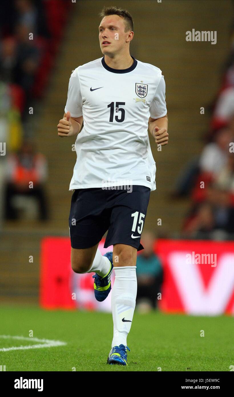 PHIL JONES ENGLAND LONDON UK 14. August 2013 Stockfoto