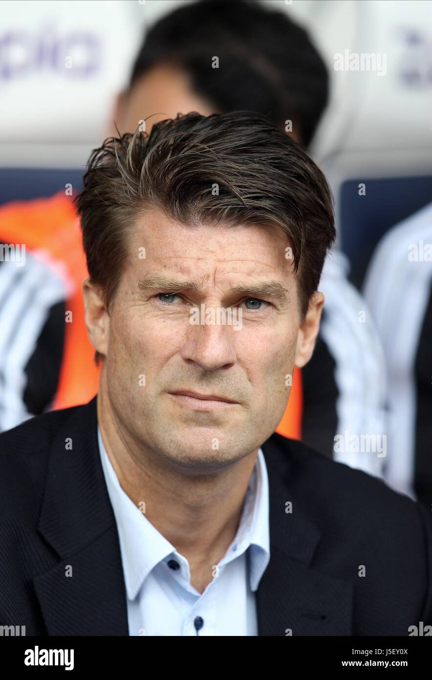 MICHAEL LAUDROP SWANSEA CITY-MANAGER HAWTHORNS WEST BROMWICH ENGLAND 1. September 2013 Stockfoto