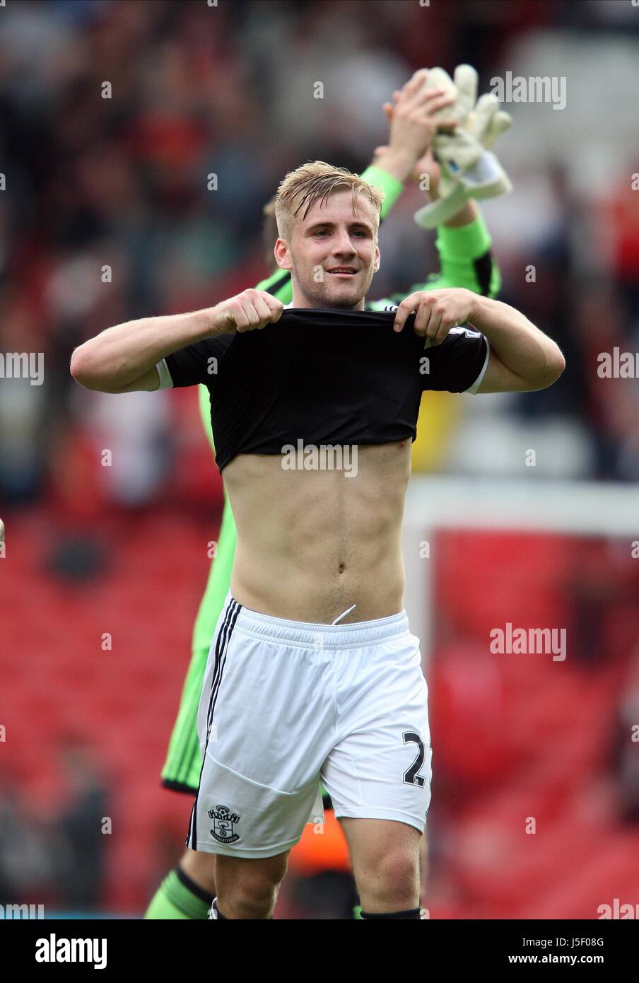 Luke Shaw Southampton Fc Southampton Fc Anfield Road Liverpool England 21 September 2013 Stockfotografie Alamy