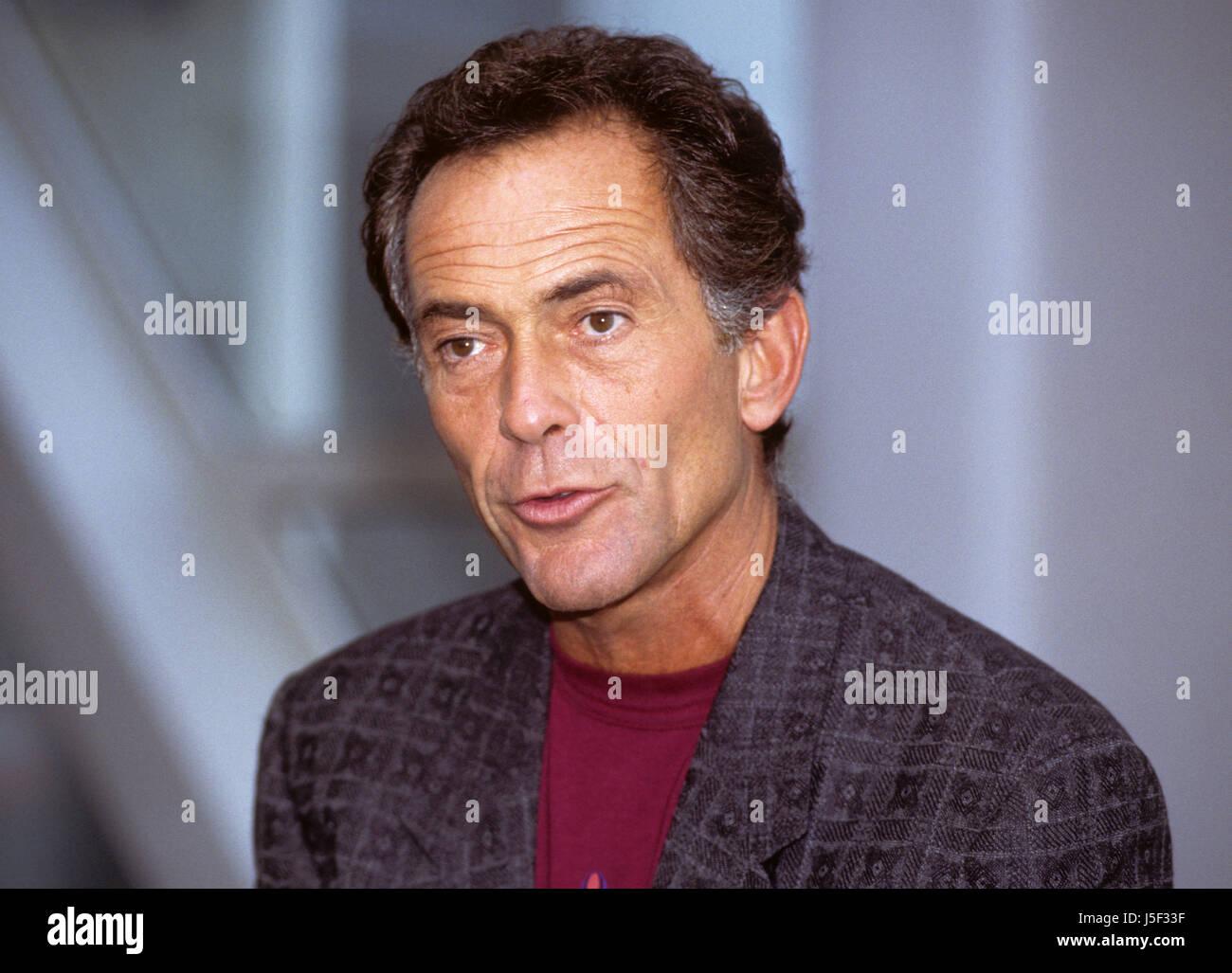 BRUCE WEITZ US-amerikanischer Schauspieler in Hill Street blues serielle Polizei Fernsehendrama 1989 Stockfoto