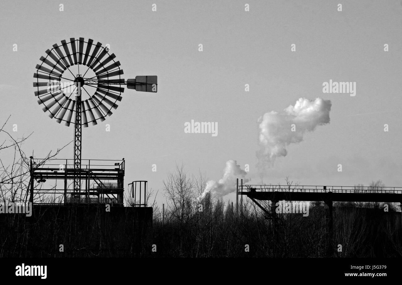 Windgenerator Stockfoto