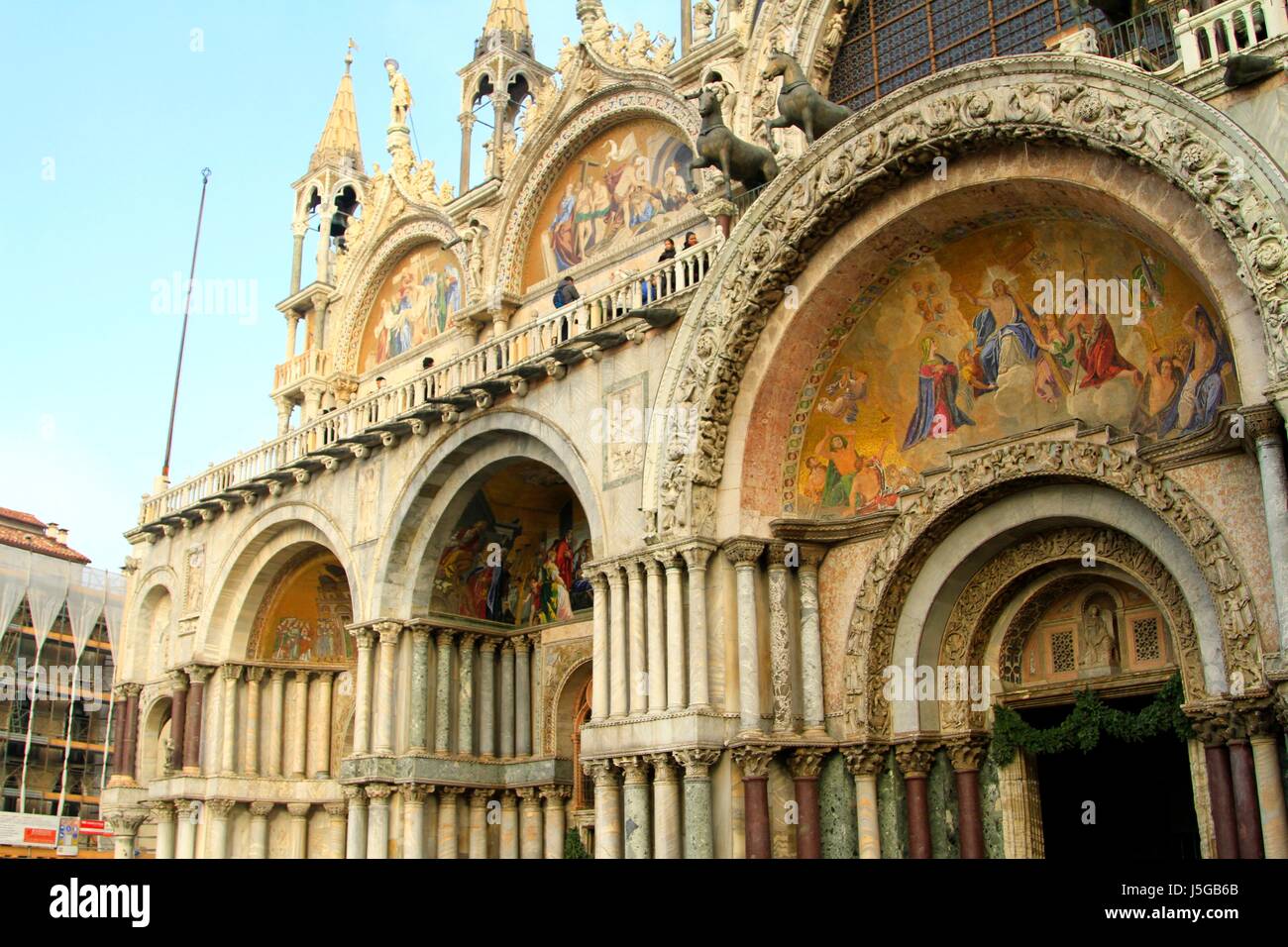 St.-Markus Kathedrale, Venedig, Italien Stockfoto