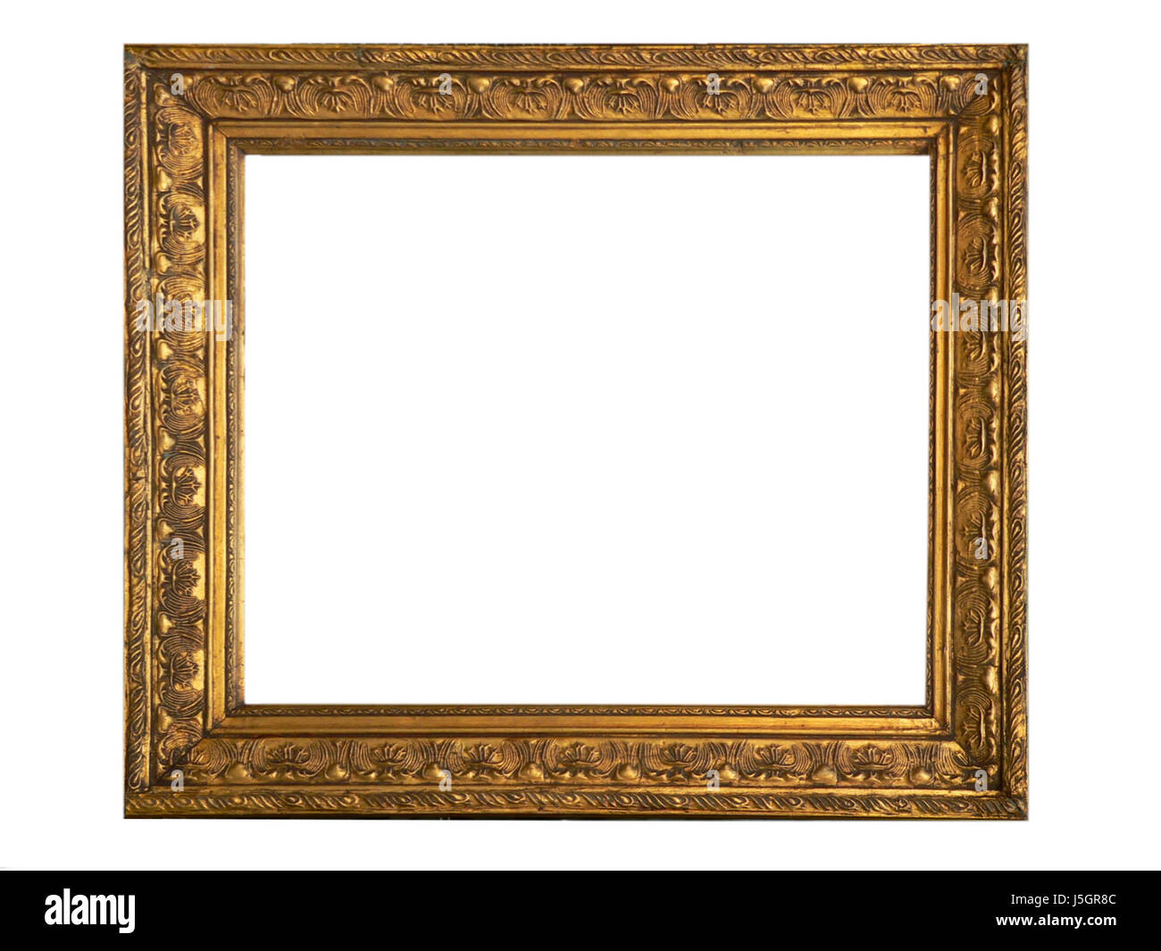 optionale Holz antike Porträt Barockmalerei Deco kunstvolle Dekoration noble Stockfoto