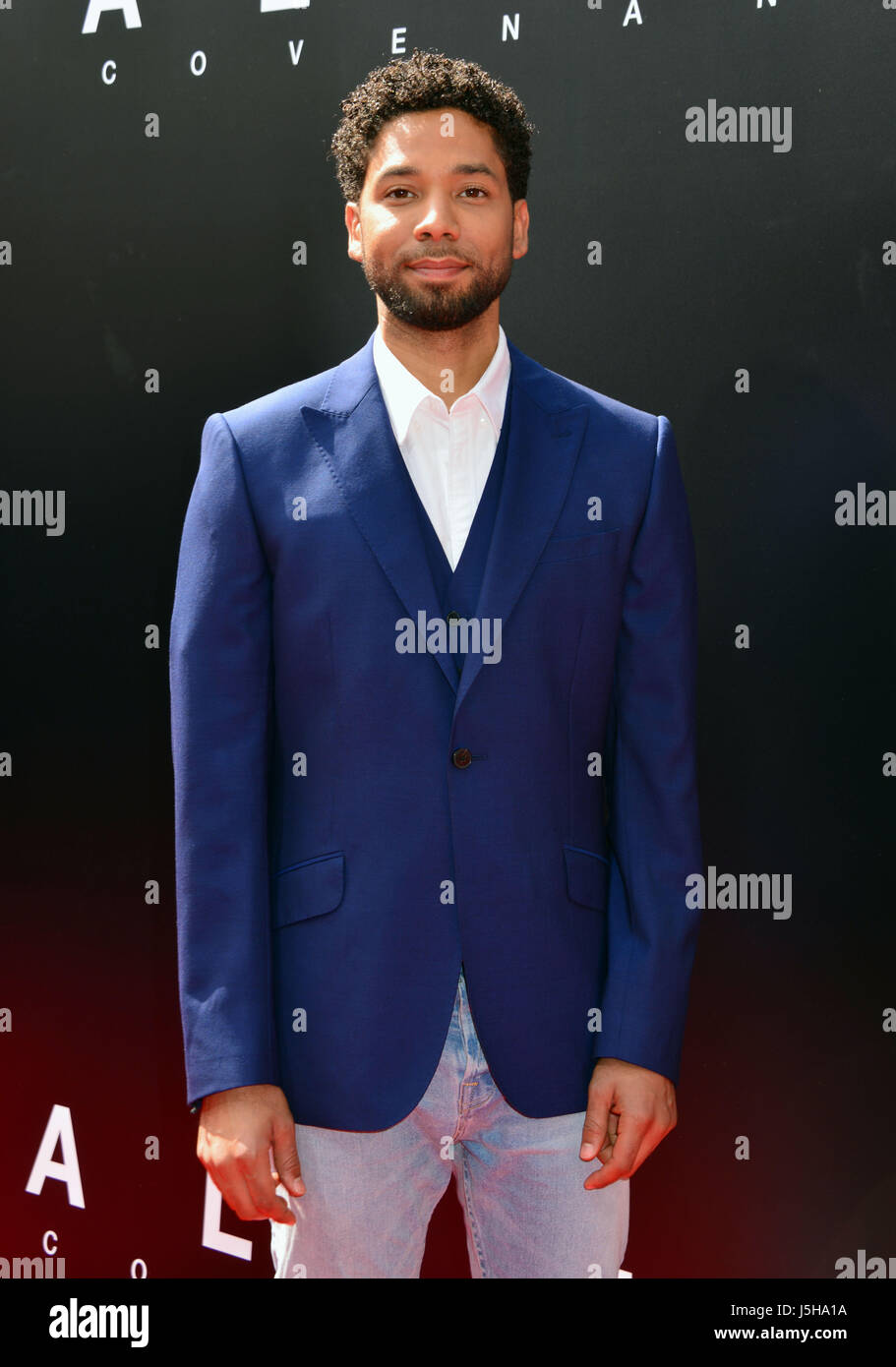 Jussie Smollett der Alien-Premiere in der TCL Chinese Theatre in Los Angeles angekommen. 17. Mai 2017. Stockfoto