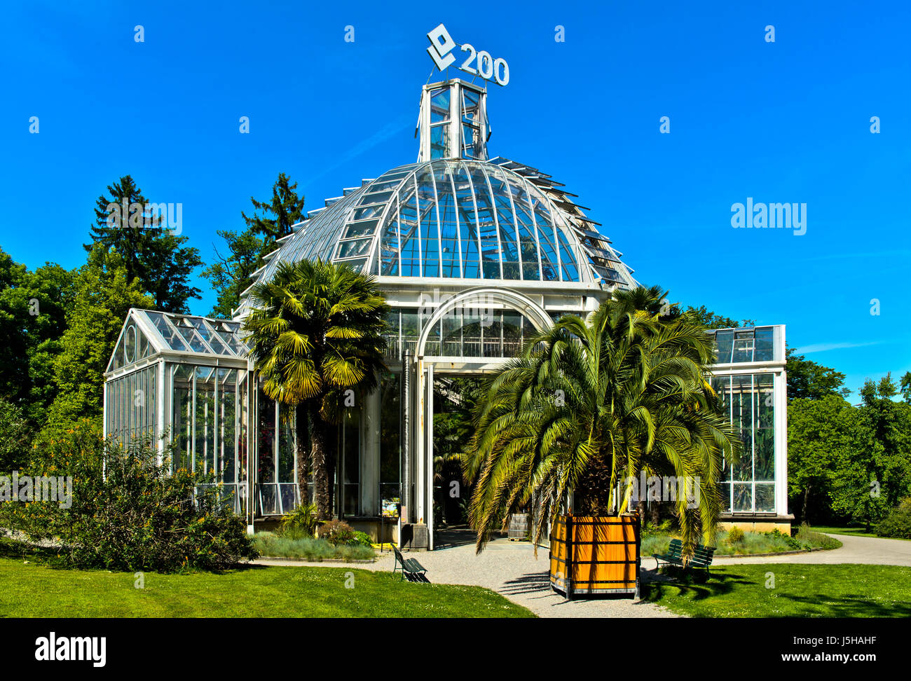 Botanical Garden In Geneva Switzerland Stockfotos und -bilder Kaufen - Alamy