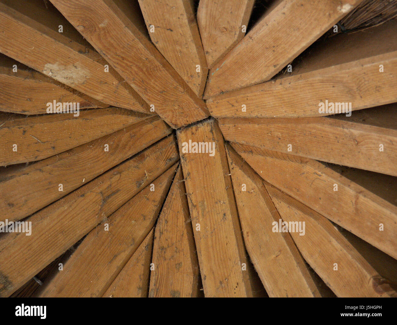 Dach-Bau-Nahaufnahme Stockfoto