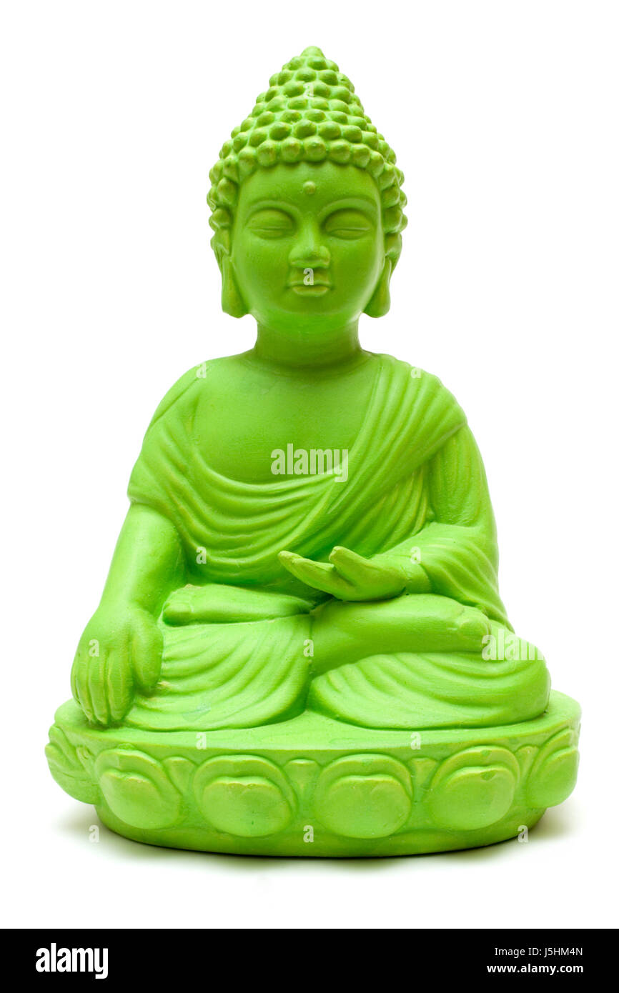 grünen buddha Stockfoto