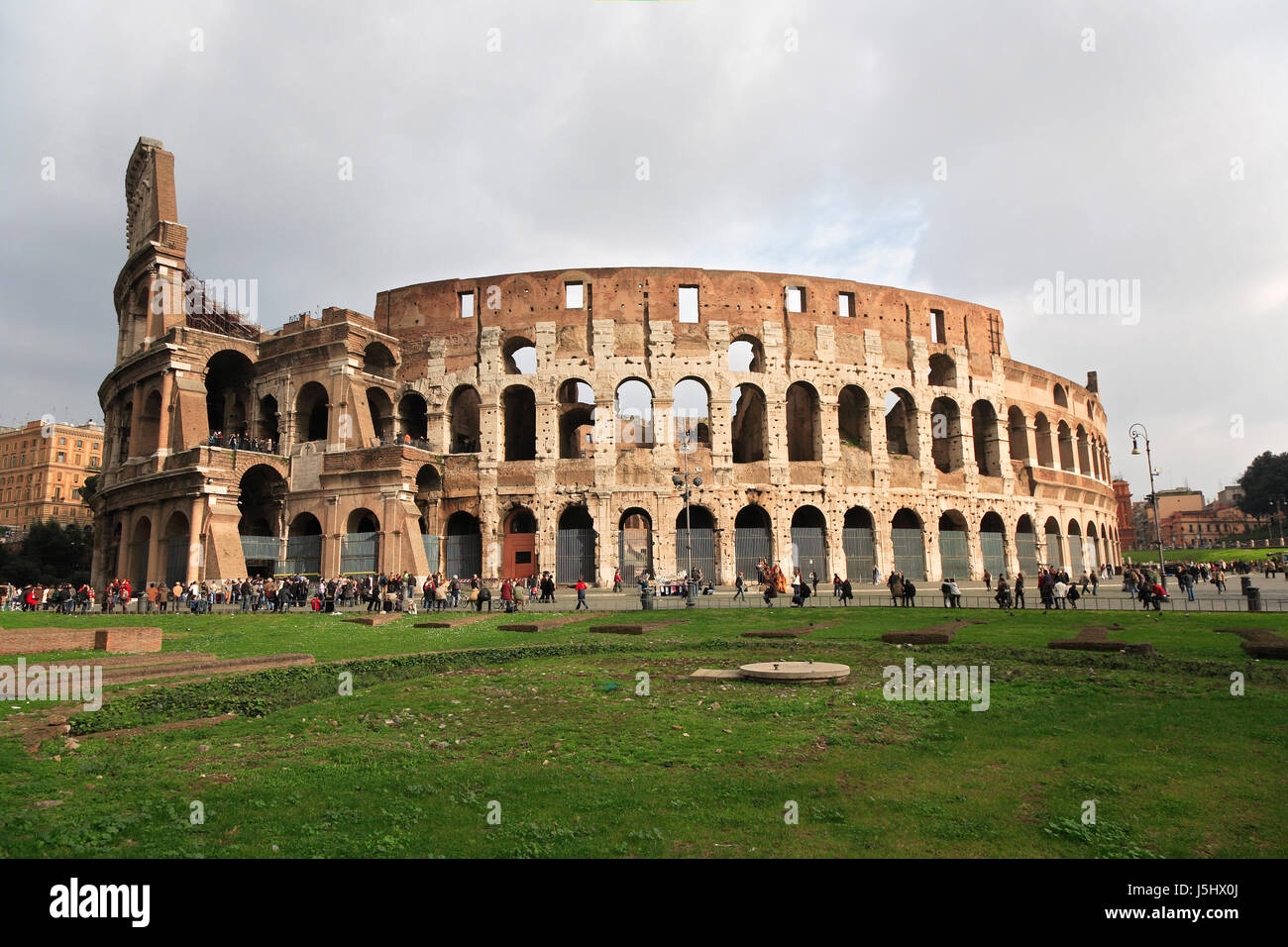 historische Geschichte Denkmal Kultur Sehenswürdigkeiten Sightseeing Rom Roma reichen reichen Stockfoto