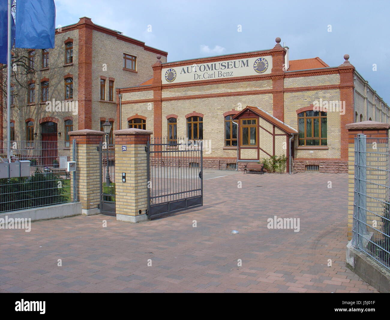 Automuseum Carl Benz in Ladenburg Stockfoto