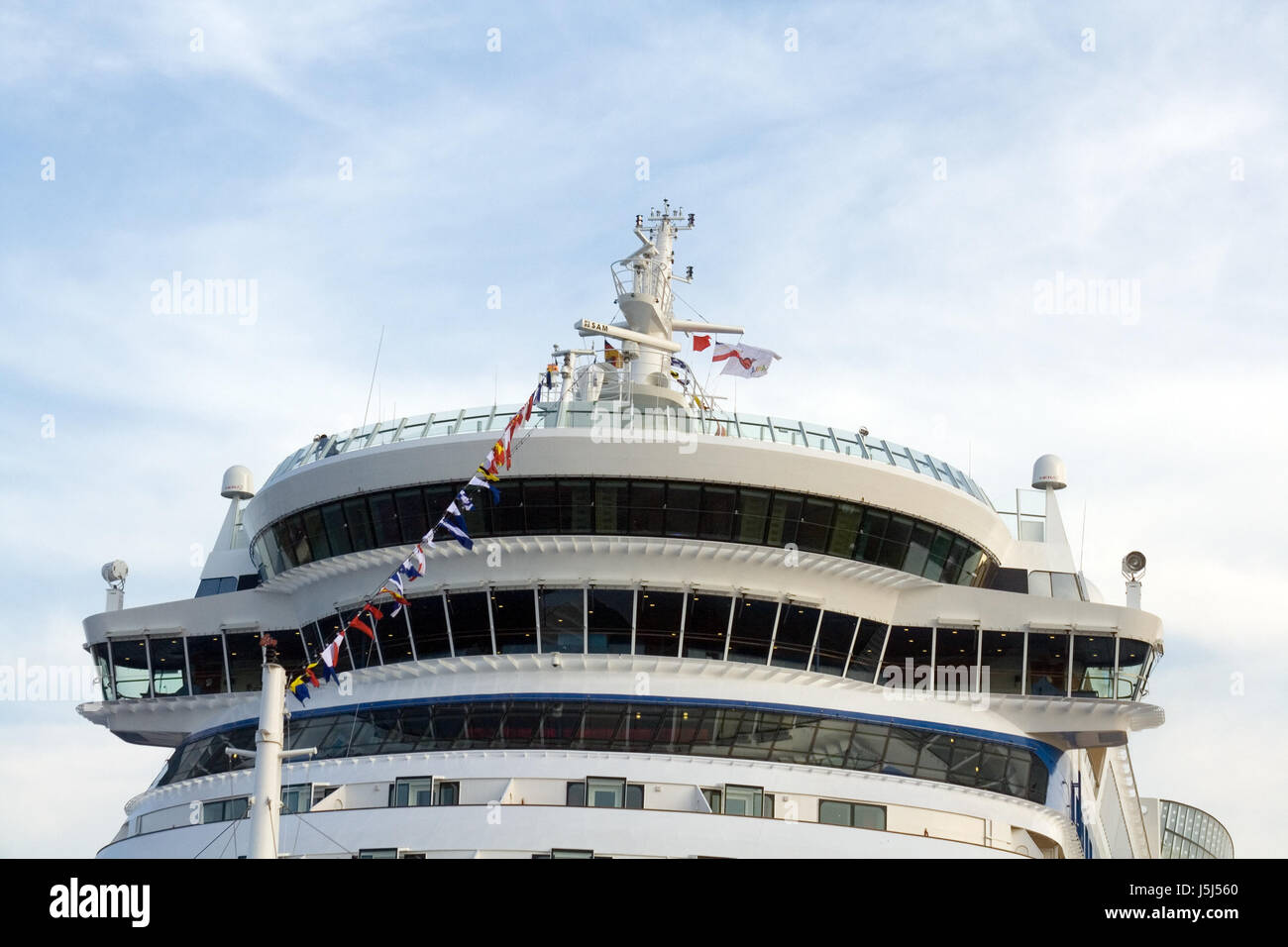 Café seeblick Stockfoto