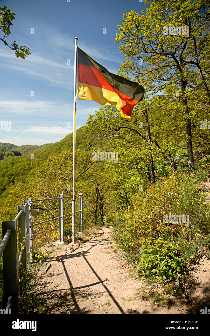 Deutschland-Flagge Stockfoto