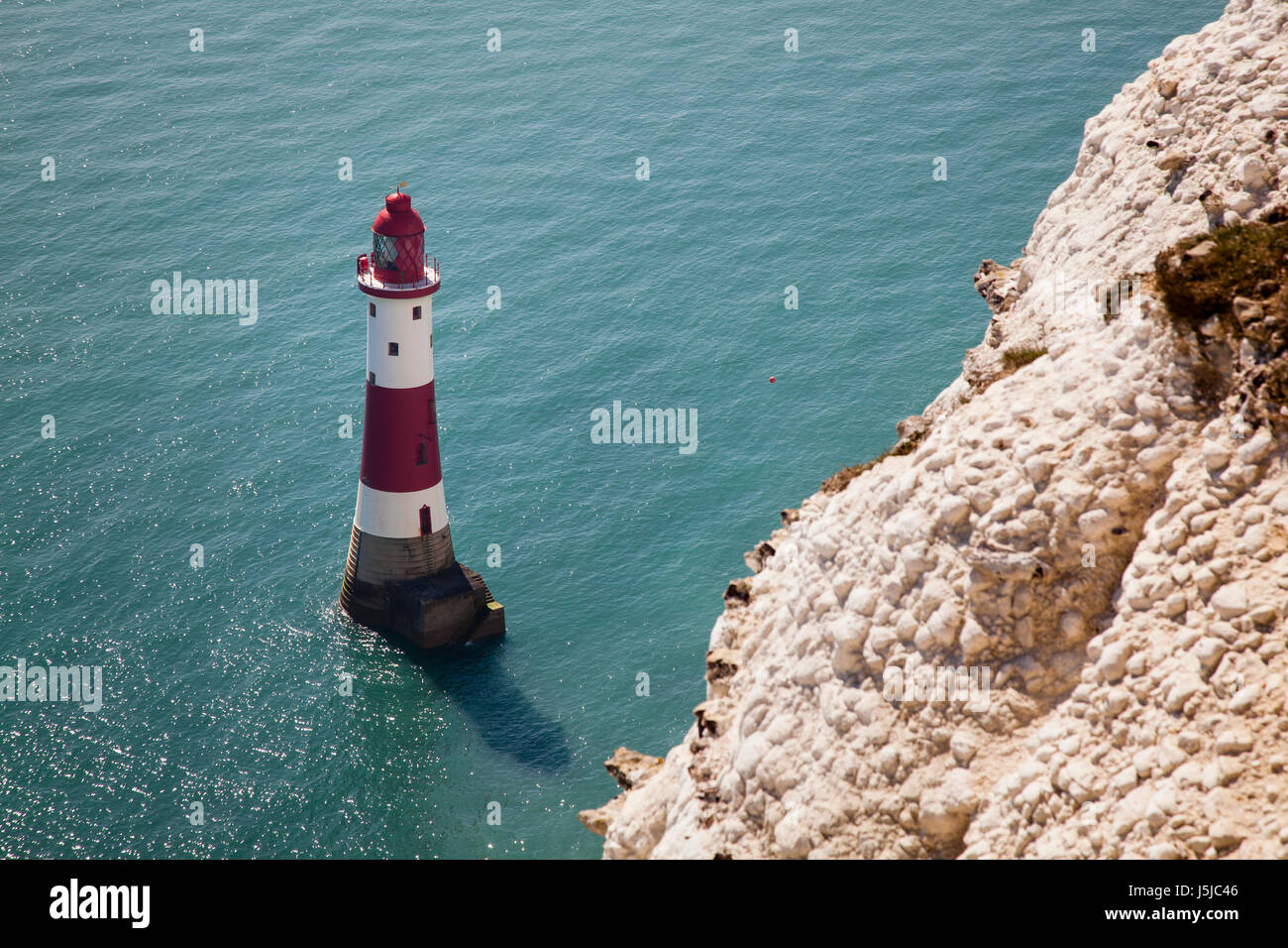 Beachy Head Leuchtturm Stockfoto