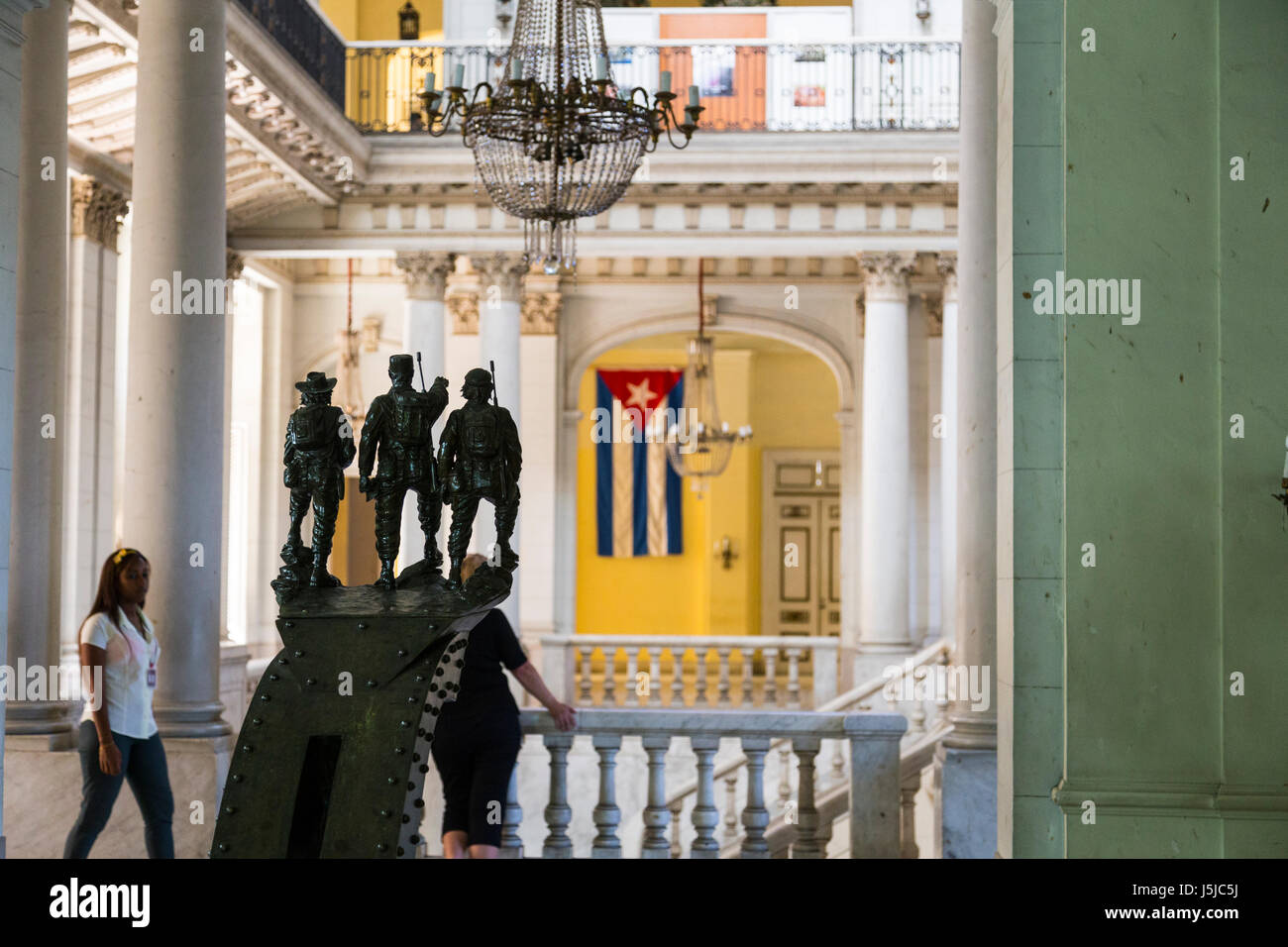 Revolution-Museum, Havanna, Kuba Stockfoto