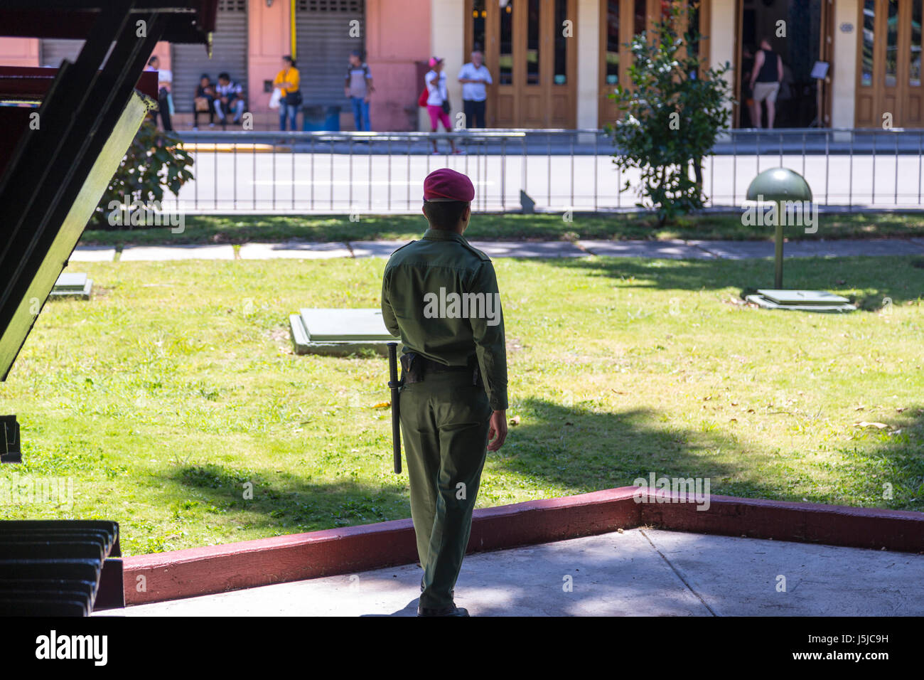 Revolution-Museum, Havanna, Kuba Stockfoto