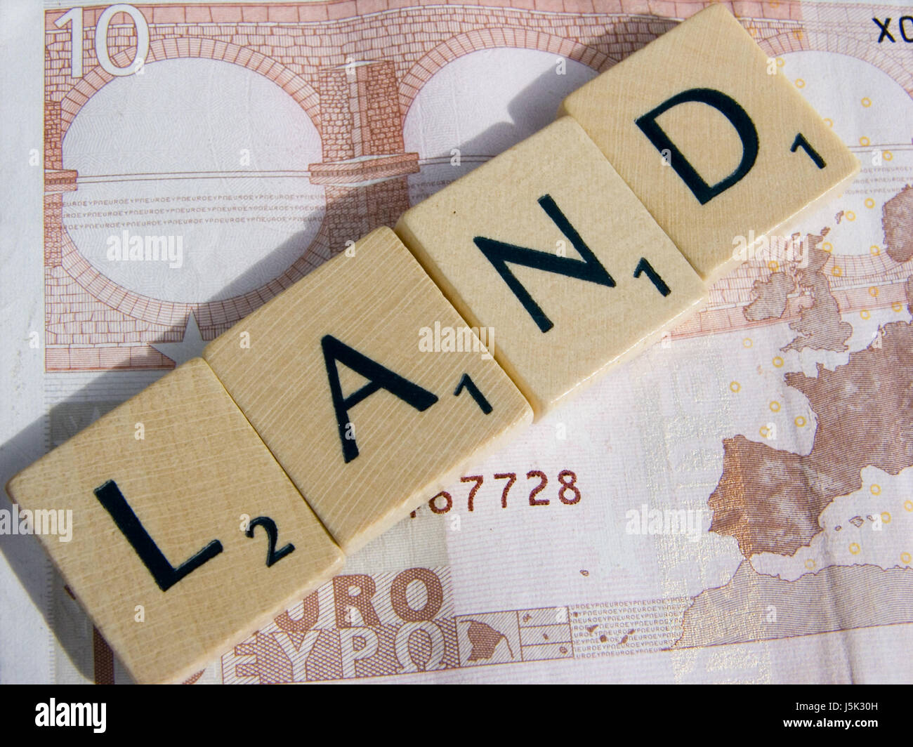 Euro-Land Stockfoto