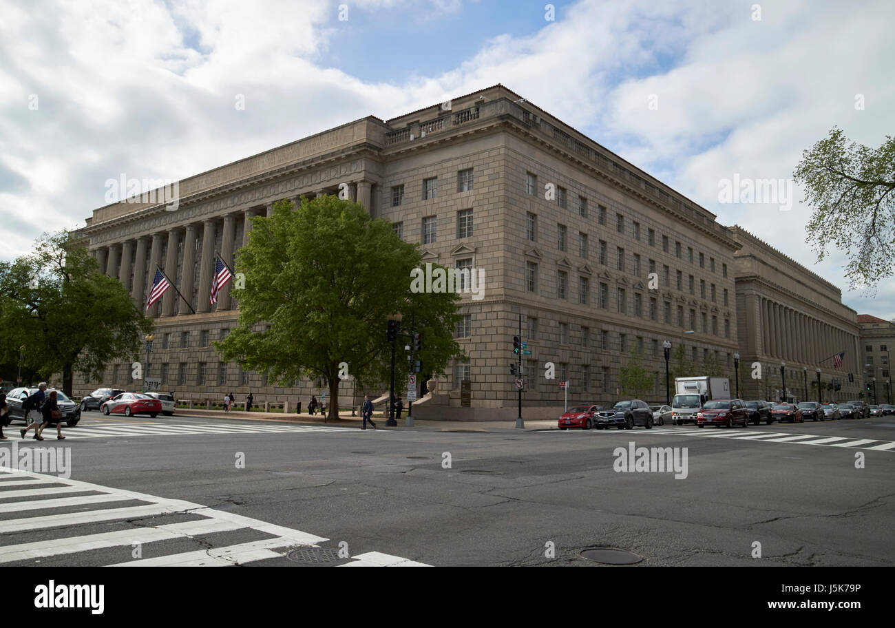 Hoover, bauen die US Handelsministerium Washington DC USA Stockfoto