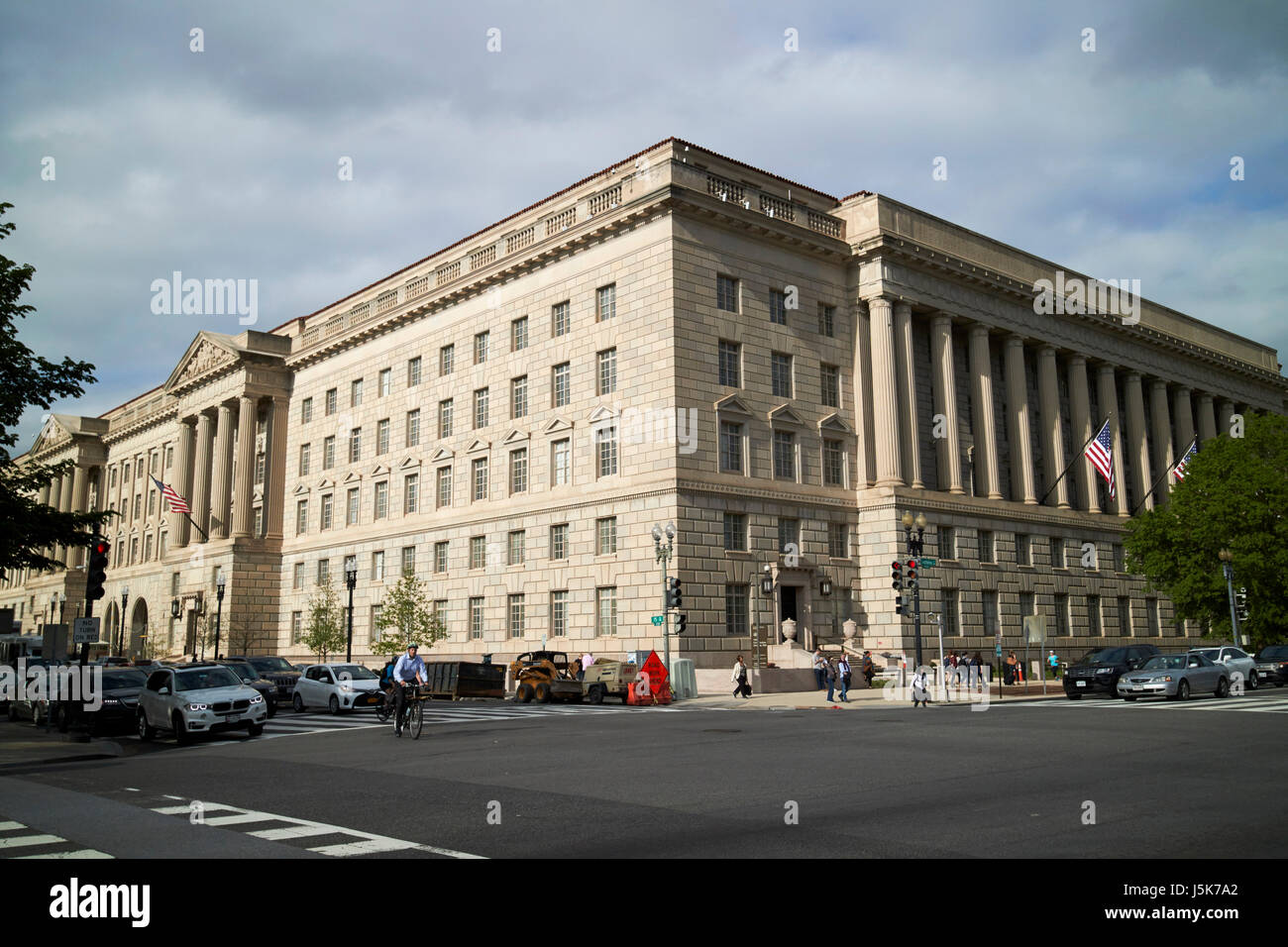 Hoover, bauen die US Handelsministerium Washington DC USA Stockfoto
