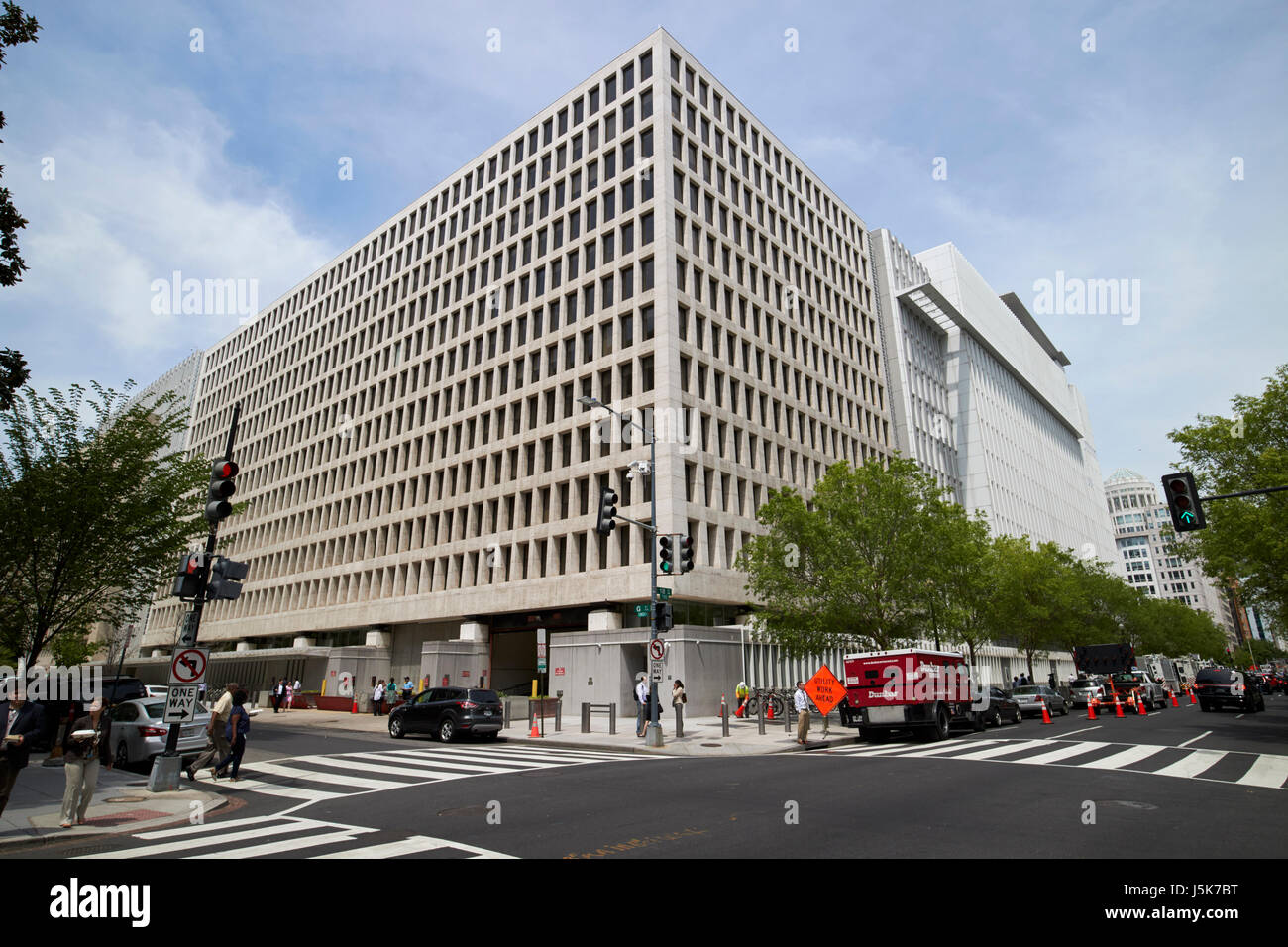 Die Weltbank Hauptsitz Washington DC USA Stockfoto