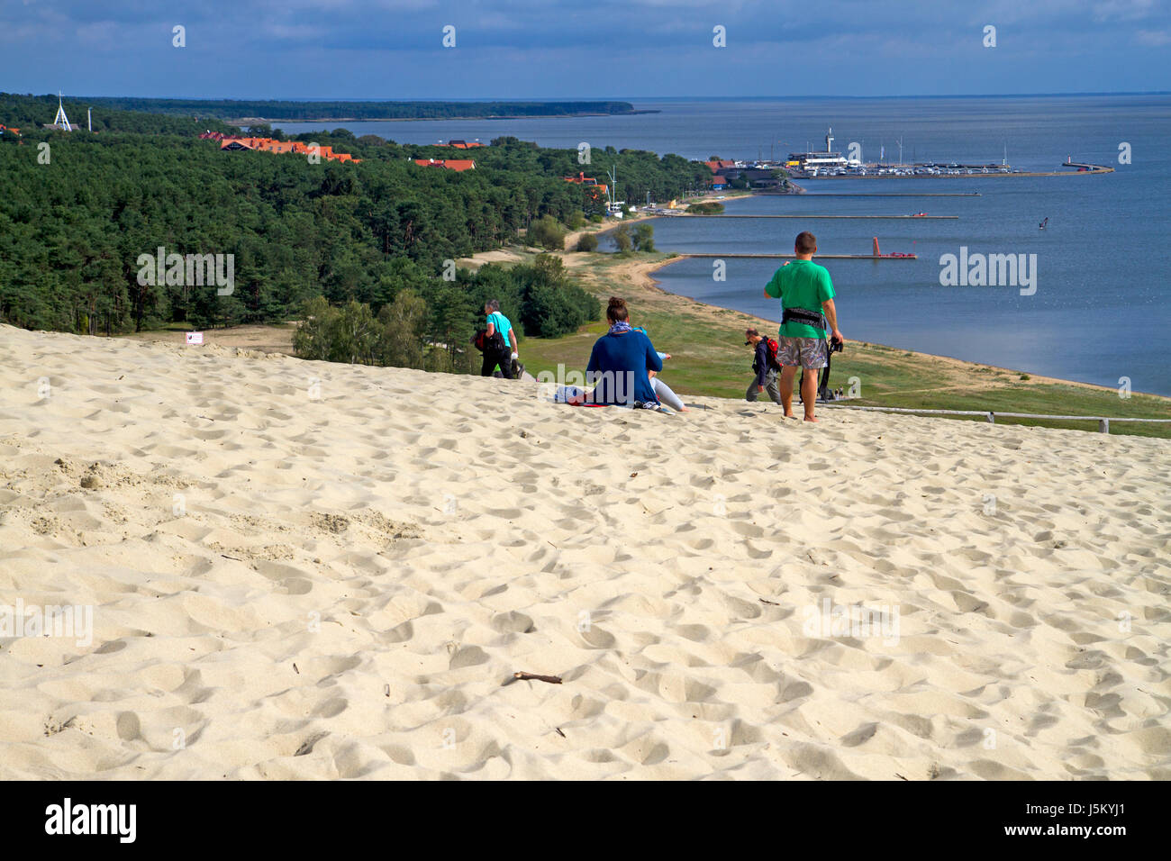 Parnidis Düne über Nida auf der Kurischen Nehrung Stockfotografie - Alamy