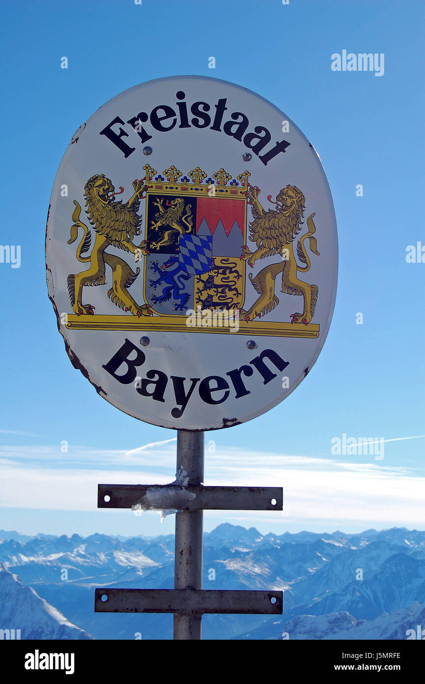 der Freistaat Bayern Stockfoto